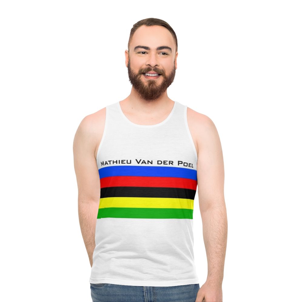 Mathieu Van Der Poel World Champion Cycling Jersey