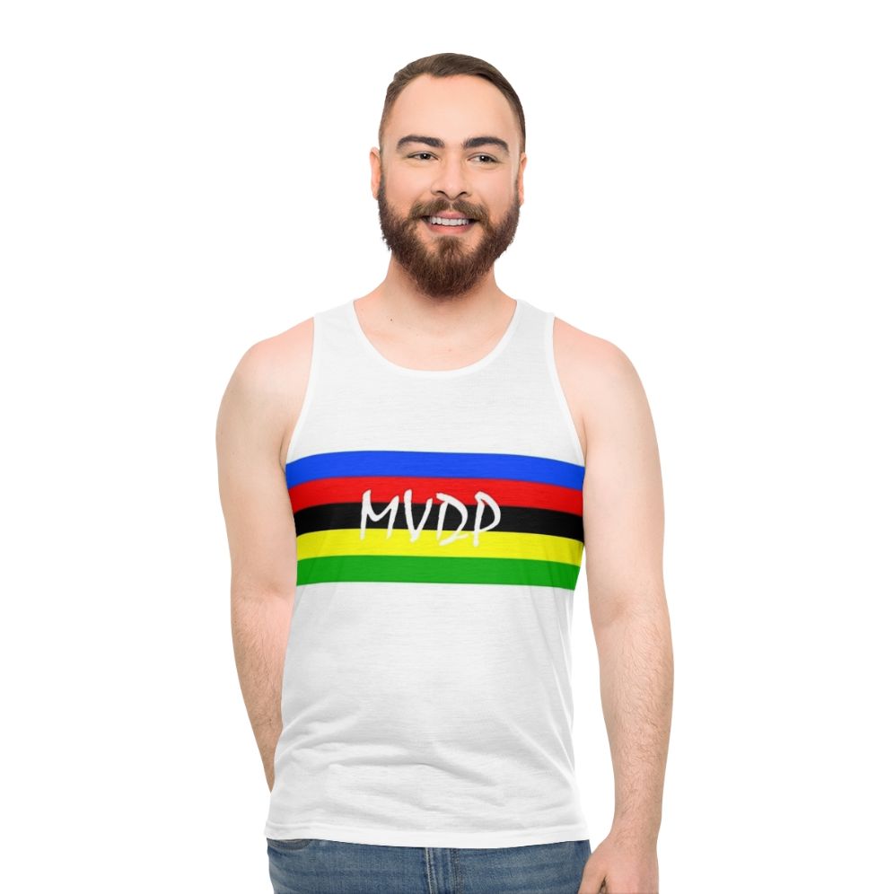 Mathieu Van Der Poel World Champion Unisex Cycling Tank Top