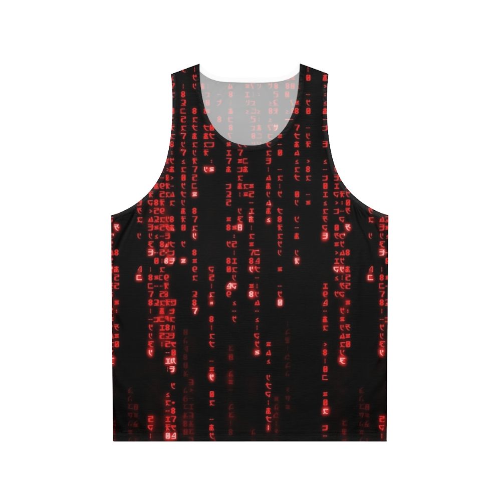 Matrix Code Unisex Tank Top