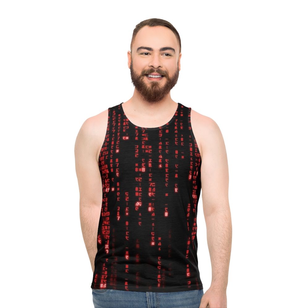 Matrix Code Unisex Tank Top