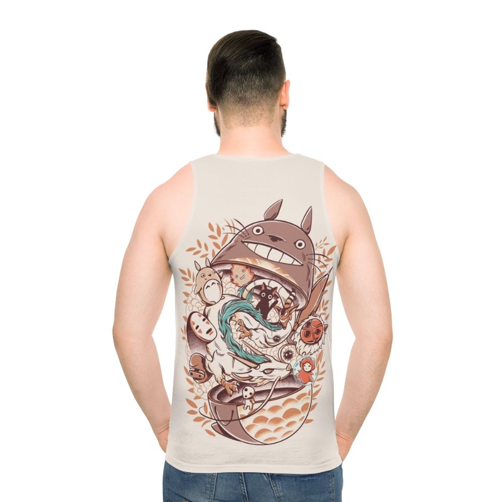 Matryoshka anime unisex tank top