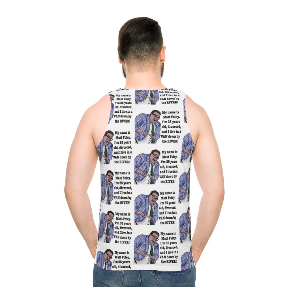 Unisex "Matt Foley" Crazy Hands Chris Farley Tank Top