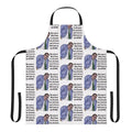 Matt Foley Inspired Retro Apron with Van Down by the River Design