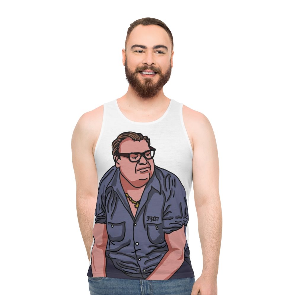Matt Foley Scared Straight Prison Blues Unisex Tank Top