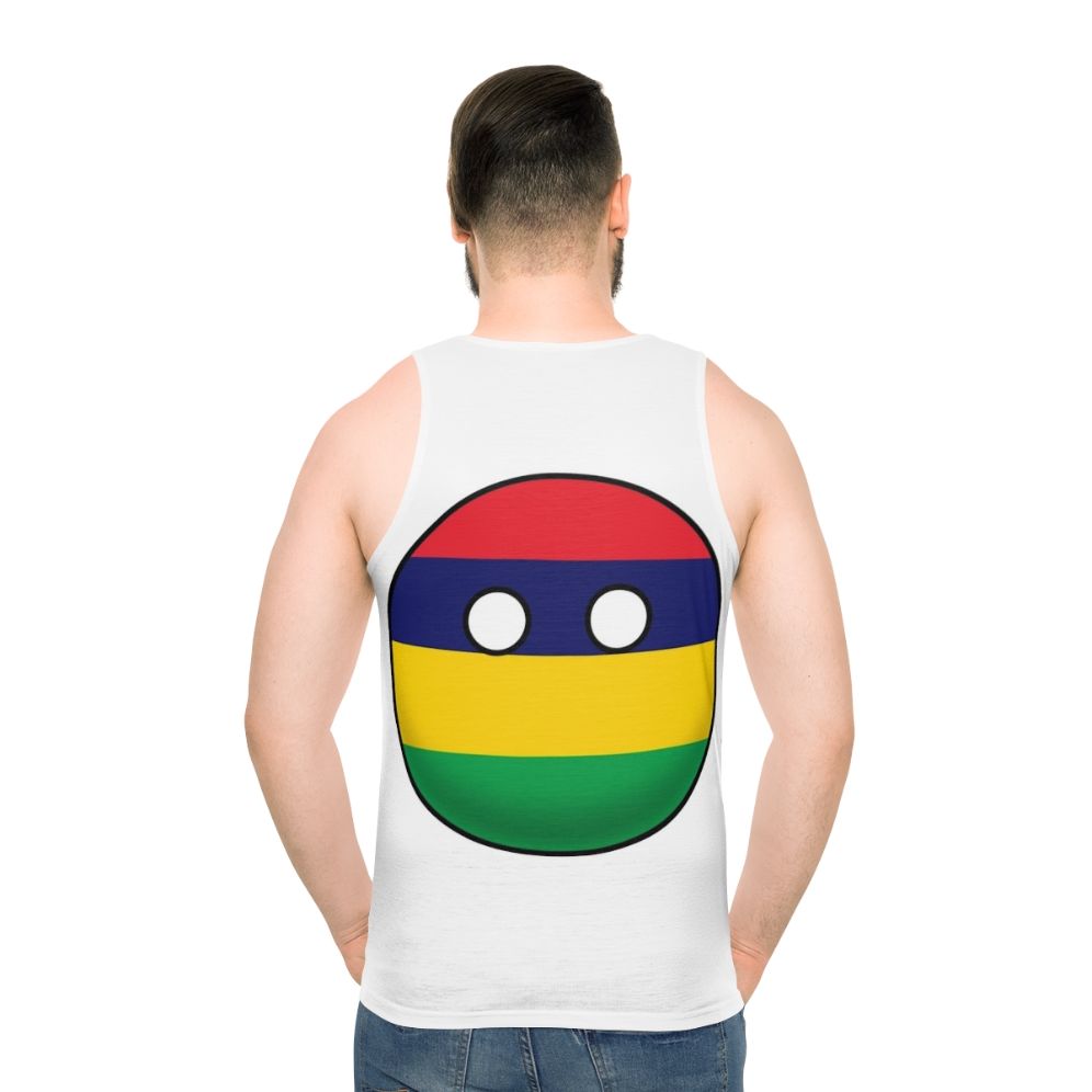 Mauritius Countryball Unisex Tank Top