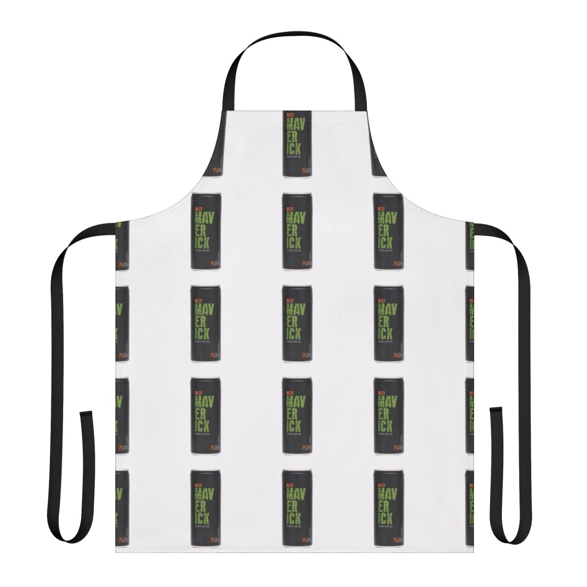 Maverick-style personalized apron with custom design