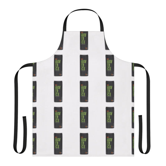 Maverick-style personalized apron with custom design