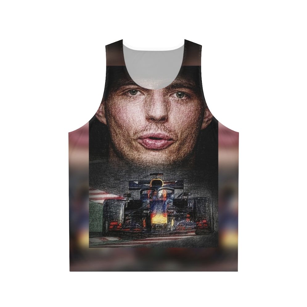 Max Verstappen Formula 1 Unisex Tank Top