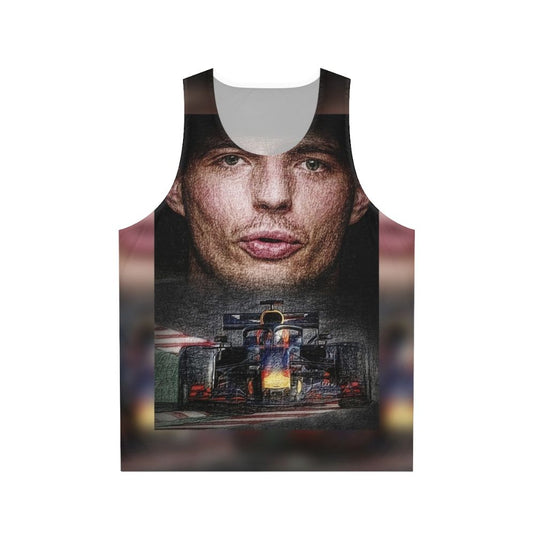 Max Verstappen Formula 1 Unisex Tank Top