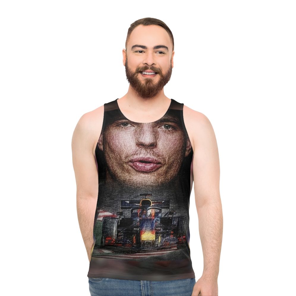 Max Verstappen Formula 1 Unisex Tank Top
