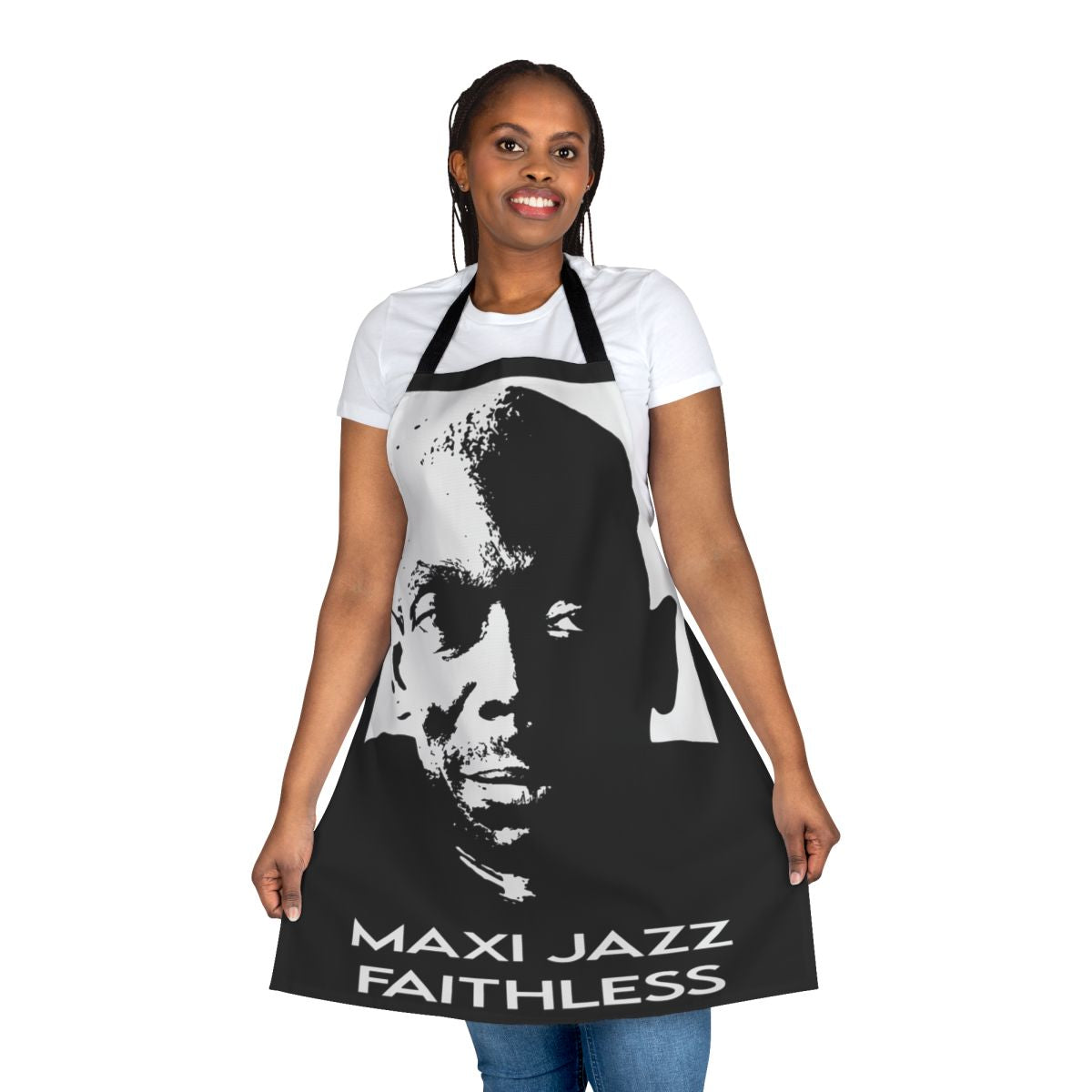 Maxi Jazz Inspired Apron for Music Fans and Dance Music Enthusiasts