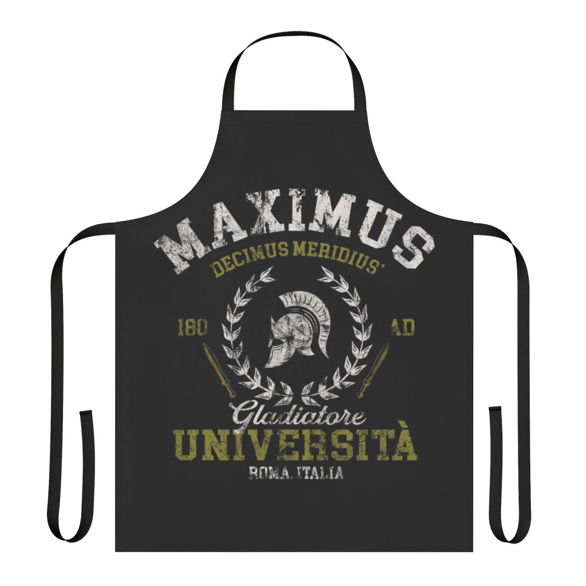 Maximus-Inspired University Apron with Gladiator-Themed Design