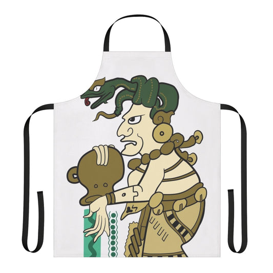 Apron featuring the Mayan goddess Ixchel, the goddess of the moon, love, and pregnancy