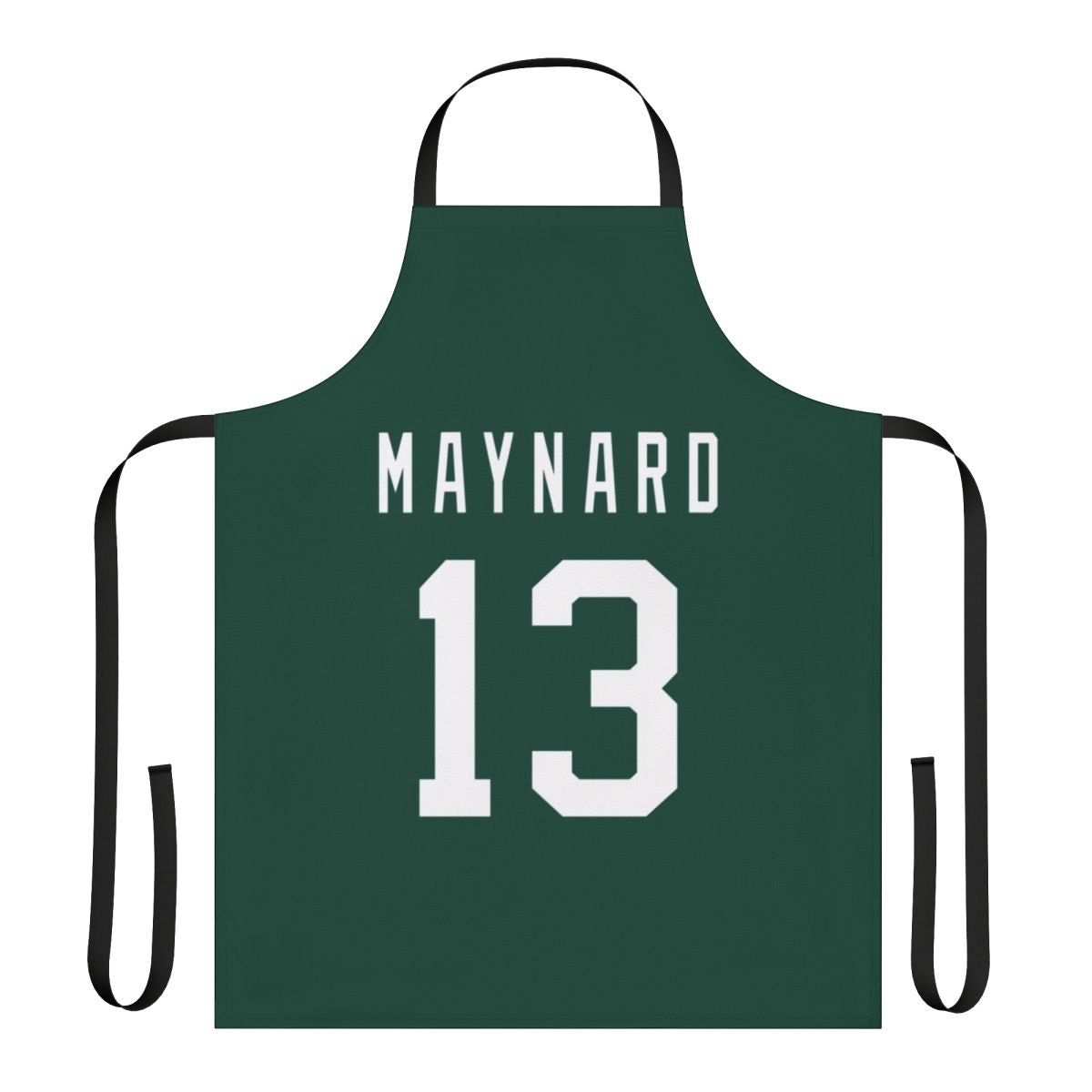 A durable, high-quality apron featuring the colors and logo of the New York Jets football team.