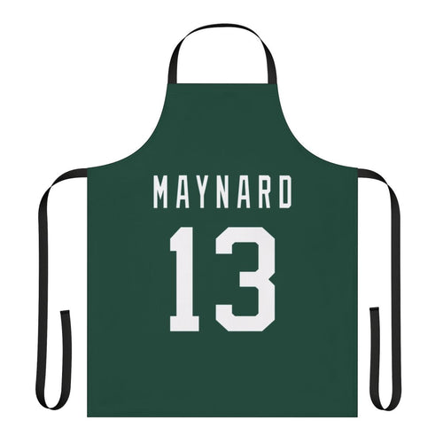 A durable, high-quality apron featuring the colors and logo of the New York Jets football team.