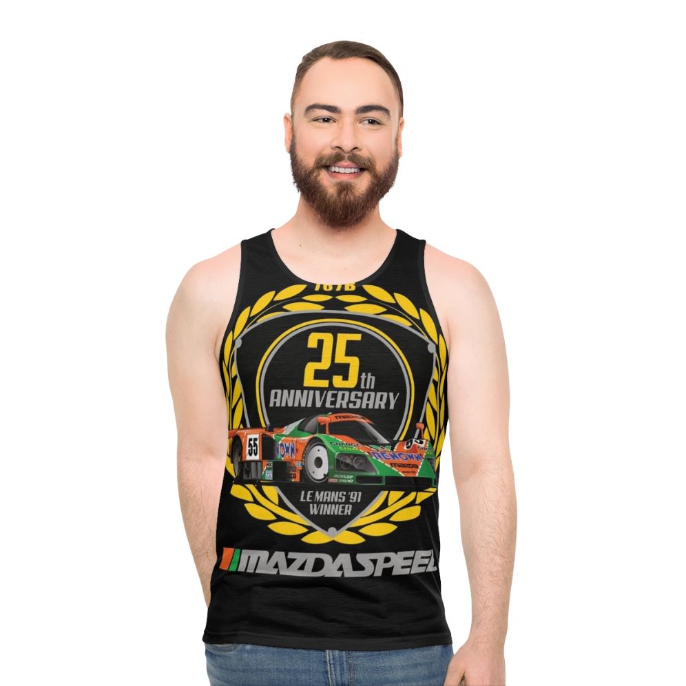 Mazda 787B unisex motorsports tank top