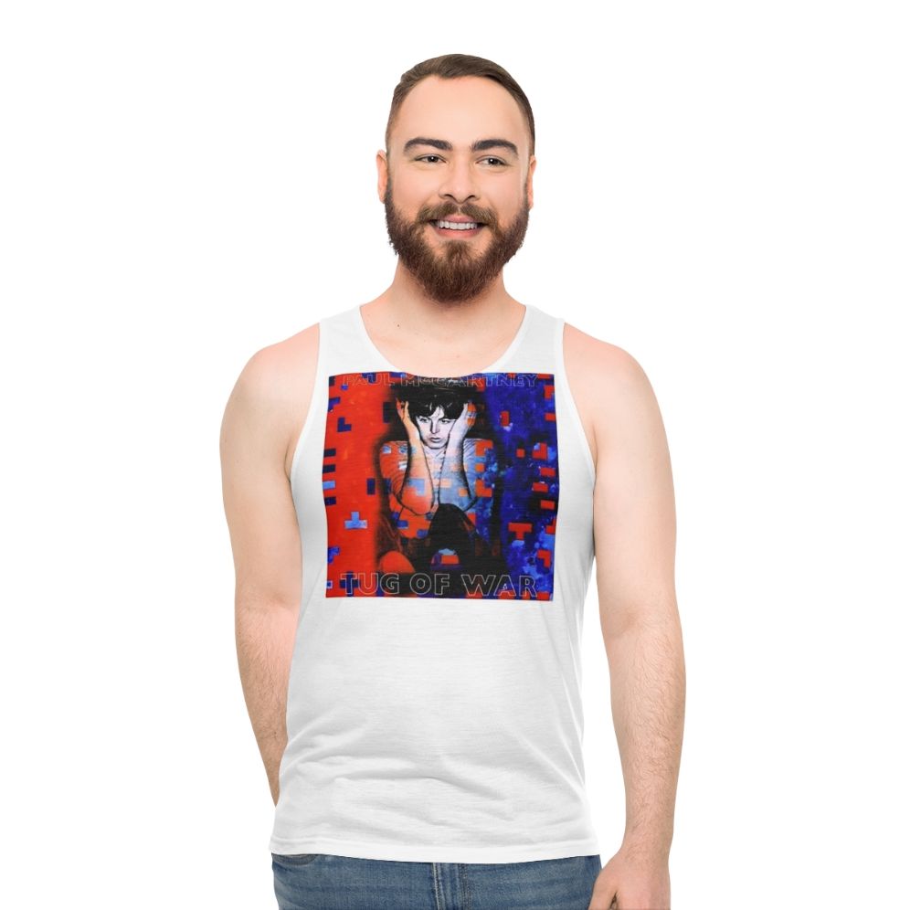 Mccartney Unisex Tank Top with Beatles Inspired Design