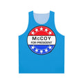 Mccoy for President Unisex Sci-Fi Tank Top