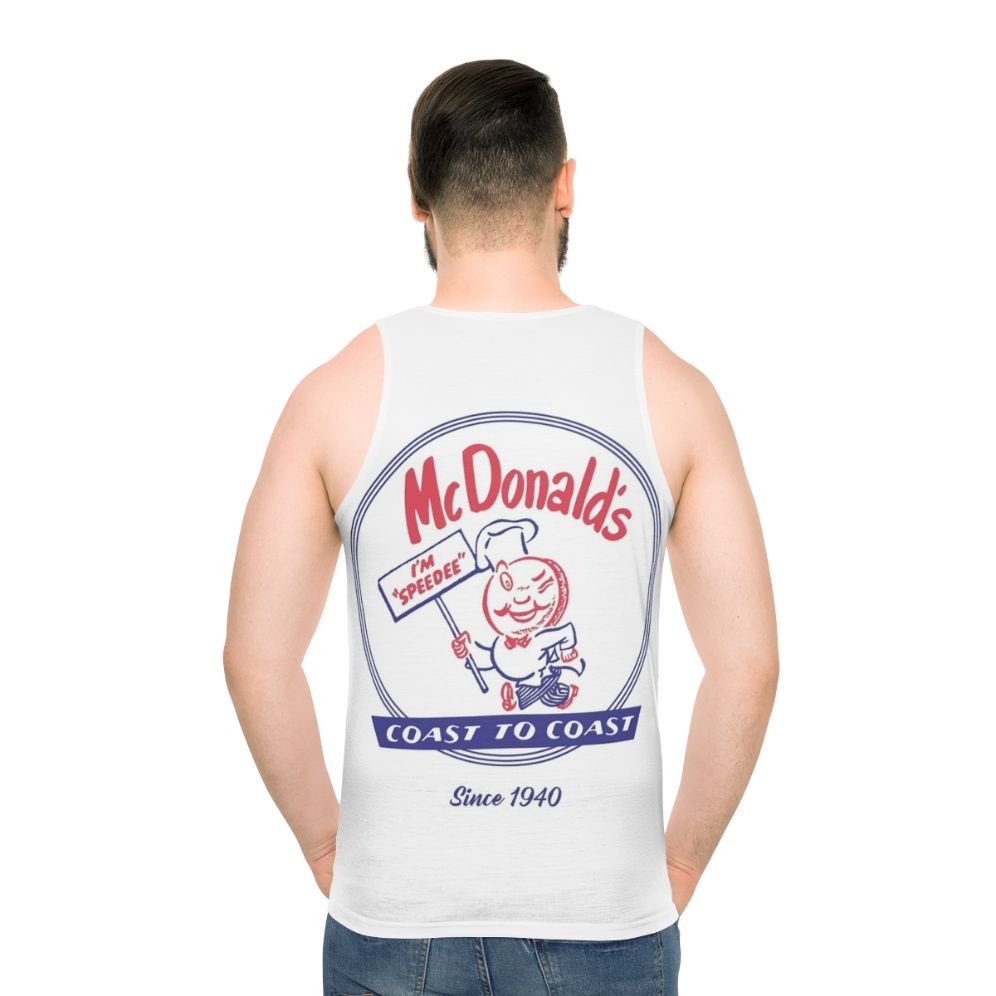 McDonald's Vintage Speedee Coast to Coast Unisex Tank Top