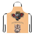 Mcgregor inspired tattoo design printed on an apron