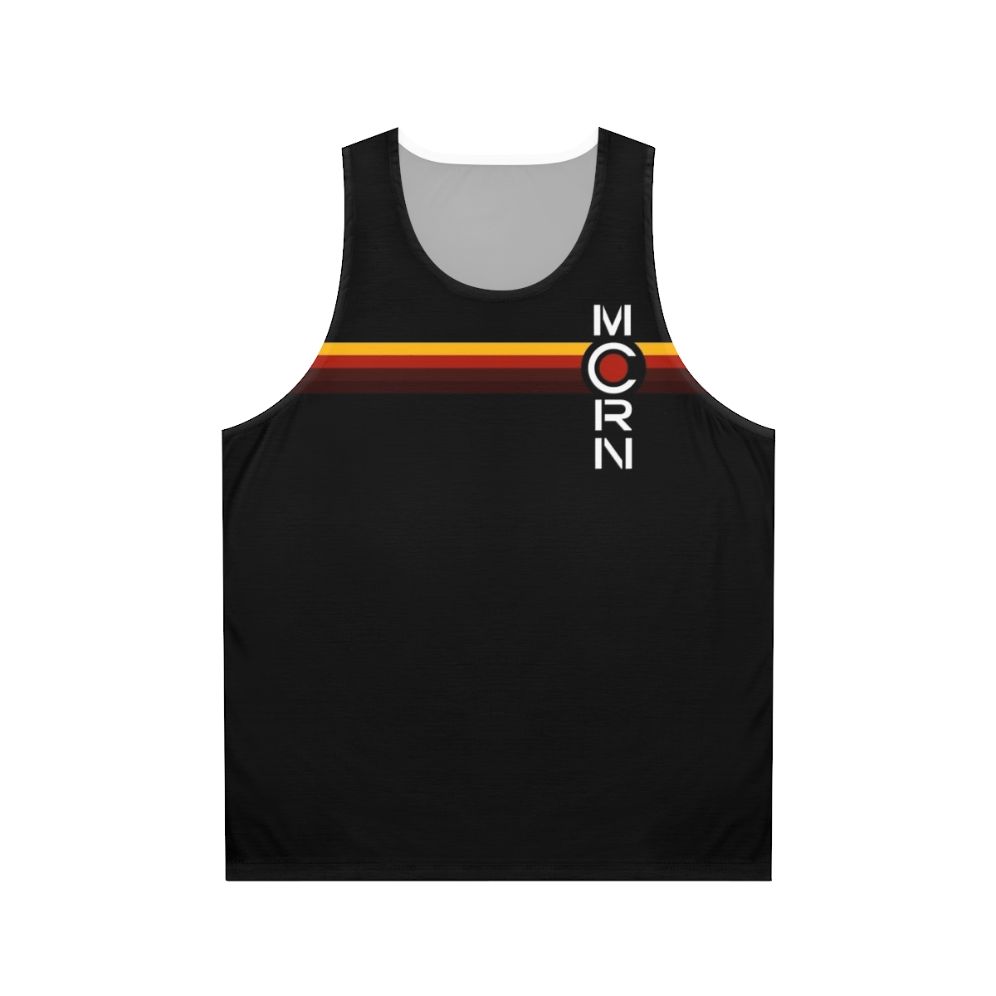 MCRN Unisex Tank Top with Sci-Fi Planetary Graphic