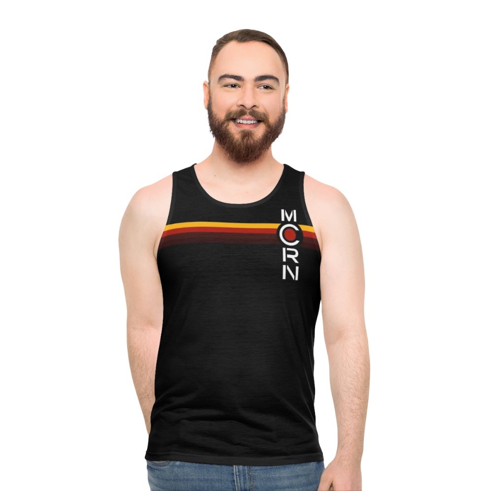 MCRN Unisex Tank Top with Sci-Fi Planetary Graphic