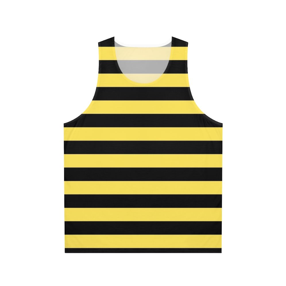 Me Before You' Black and Yellow Stripes Unisex Tank Top