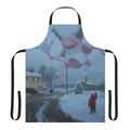 Mecha-inspired apron featuring a surreal, robotic interpretation of the Pokemon character Mr. Mime