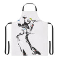 Stylish Mecha-Themed Apron Featuring Iconic Zentraedi Battle Pod Design