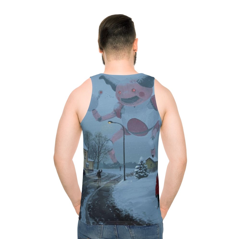 Mecha Mr Mime Unisex Science Fiction Fantasy Tank Top