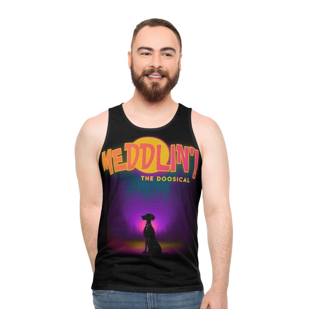 Meddlin Unisex Casual Tank Top
