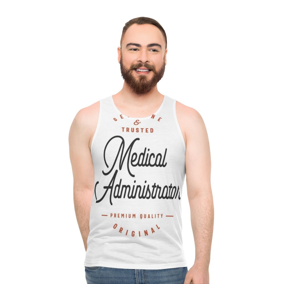 Medical Administrator Unisex Tank Top