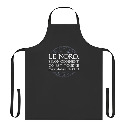 Kaamelott-themed apron with medieval fantasy design