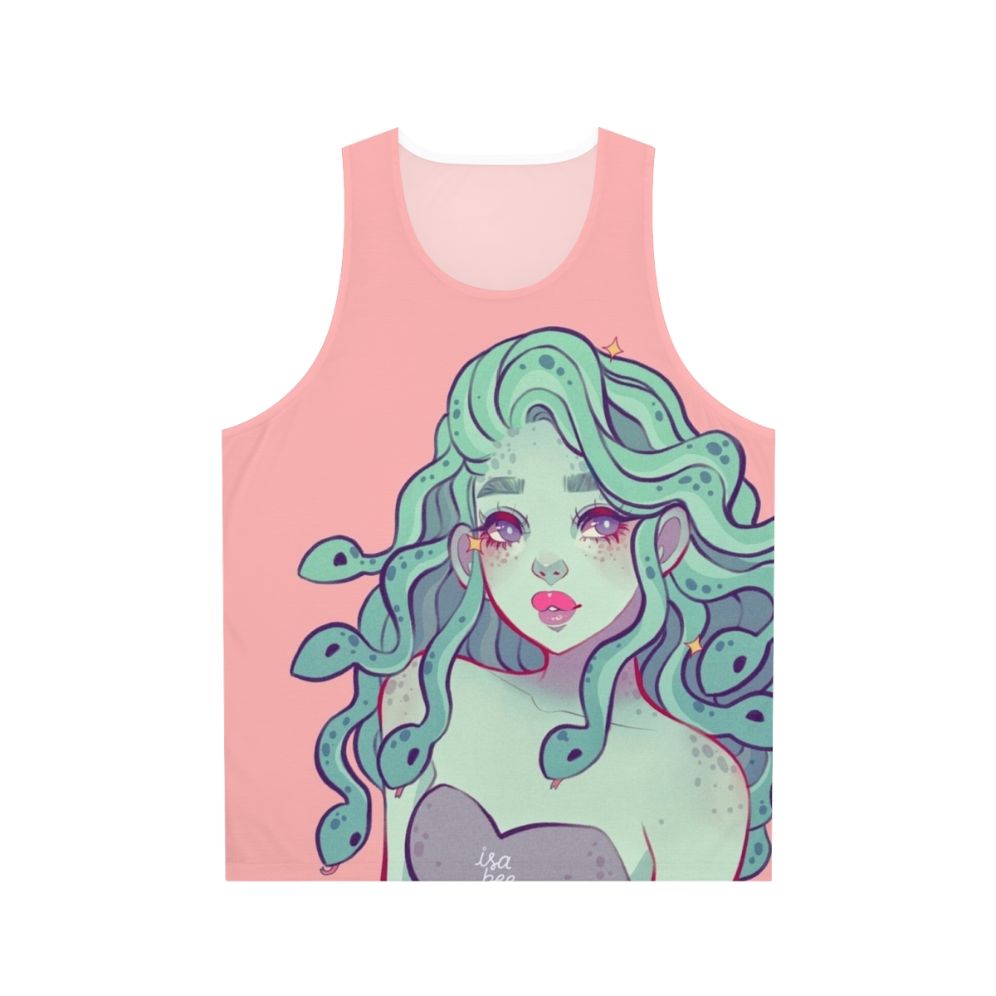 Medusa-inspired aesthetic unisex tank top
