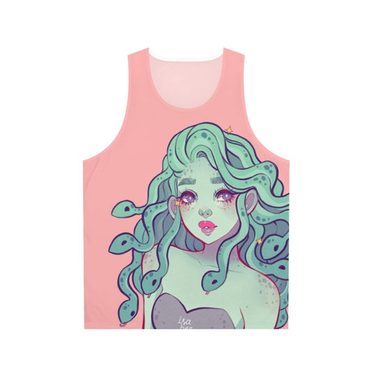 Medusa-inspired aesthetic unisex tank top
