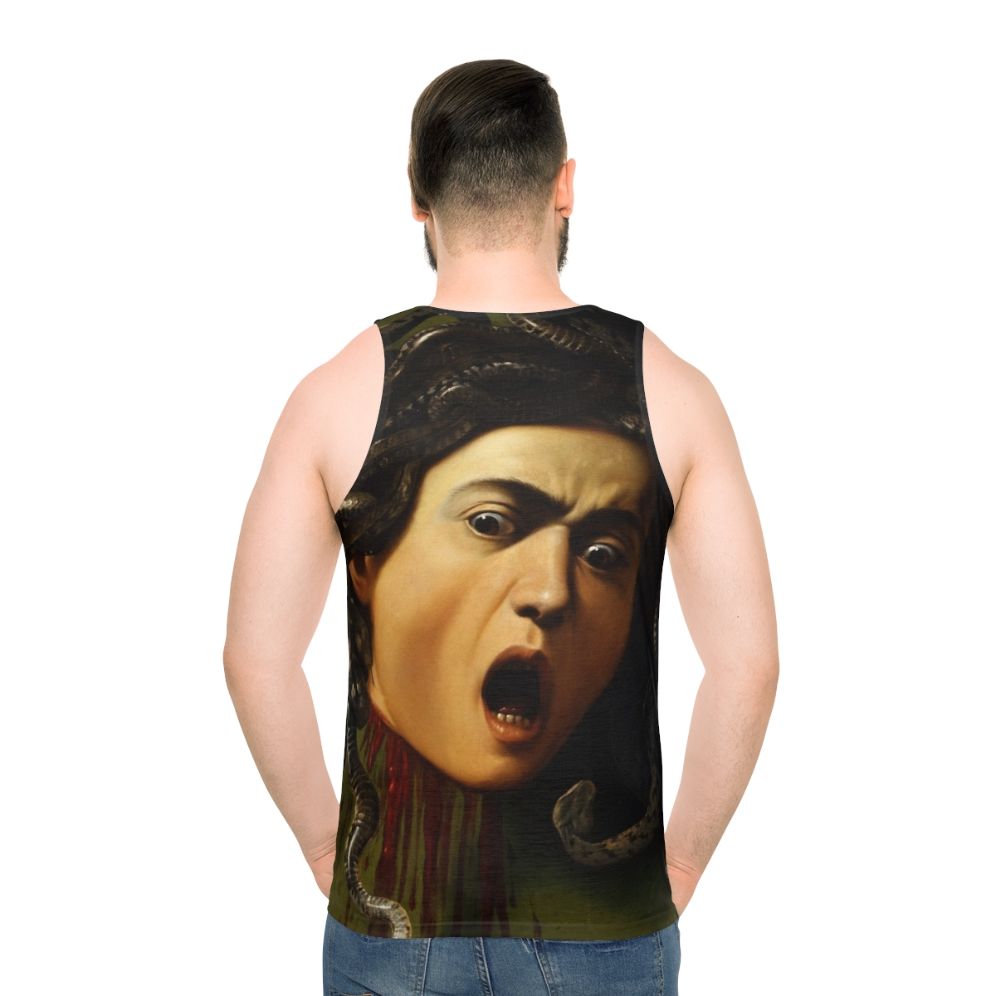Medusa by Caravaggio Unisex Renaissance Tank Top