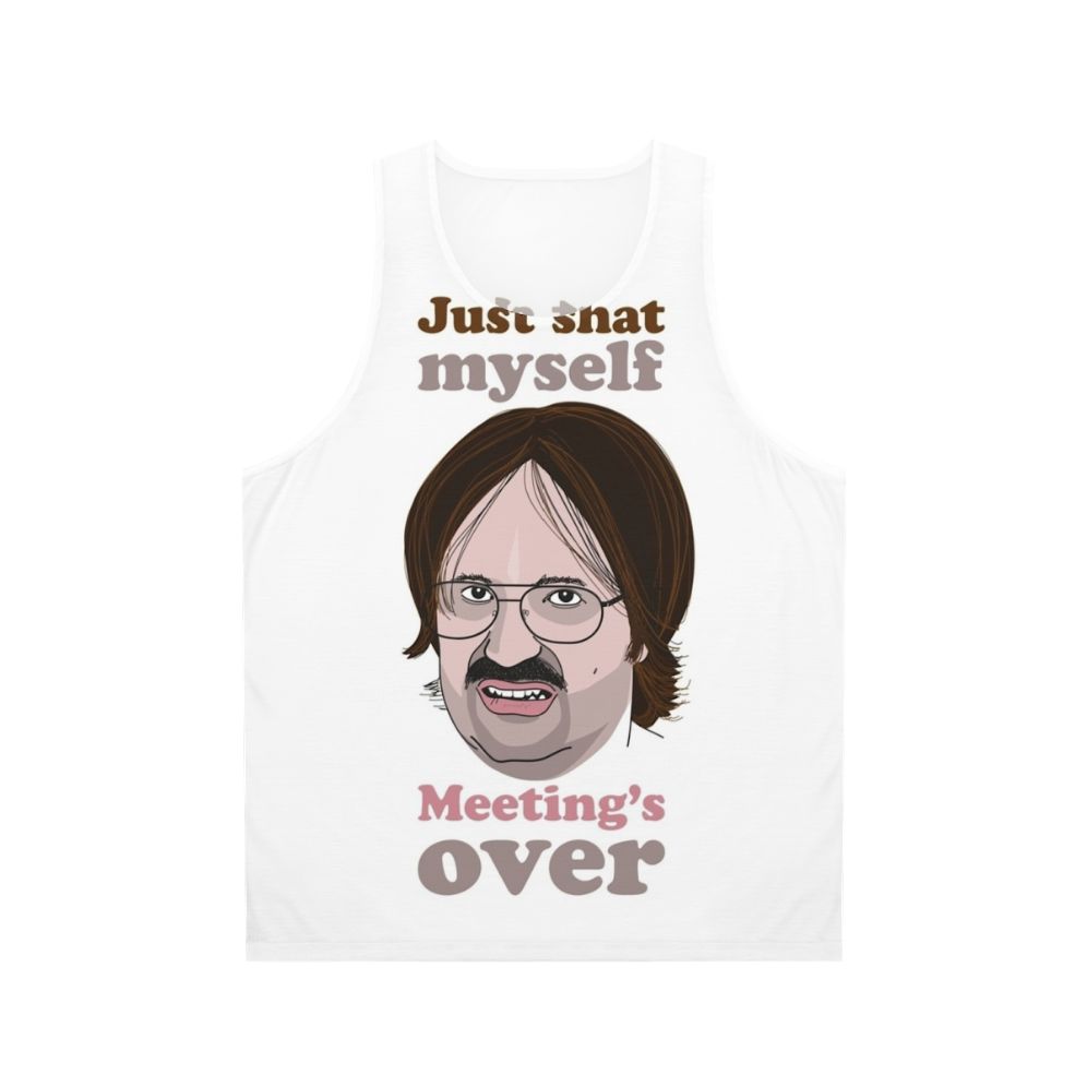 Meeting Over Kev Unisex Tank Top