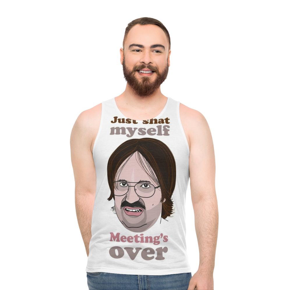 Meeting Over Kev Unisex Tank Top