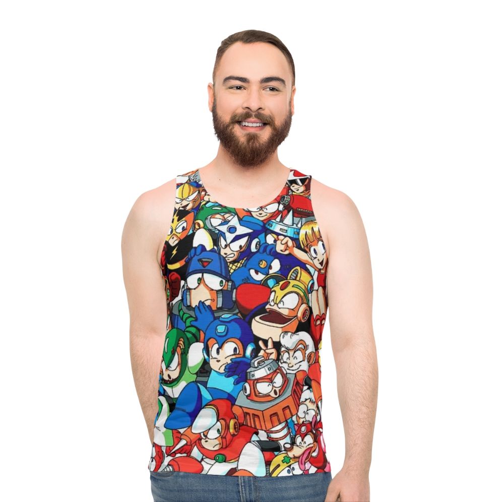 Mega Man Robot Masters Unisex Tank Top