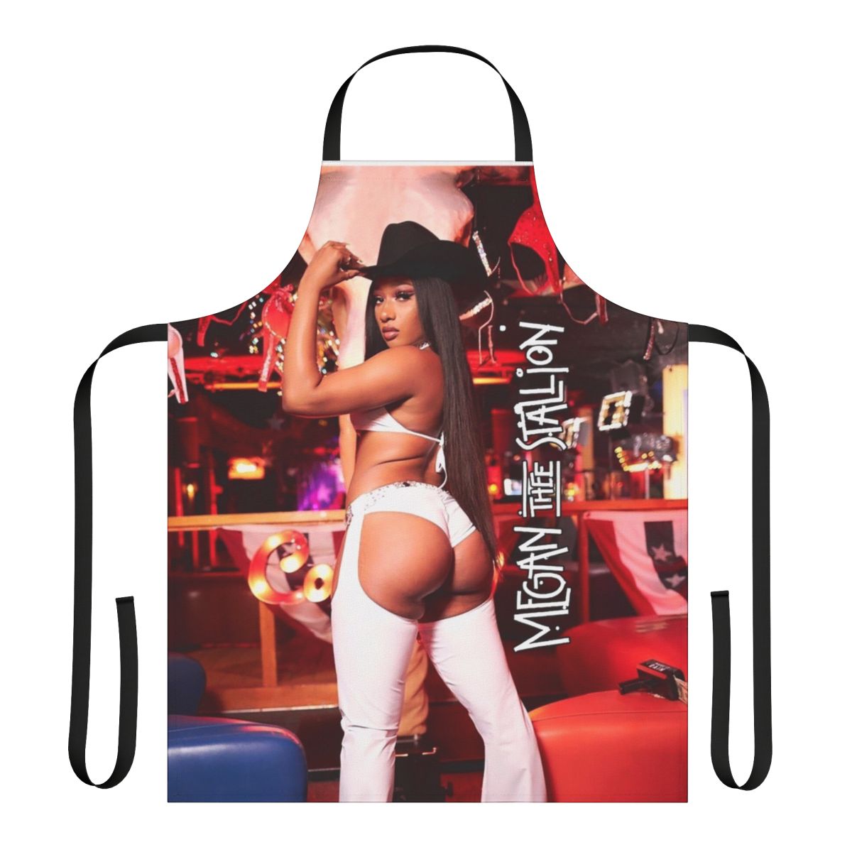 Megan Thee Stallion Inspired Apron - Stylish and Functional Fan Gear