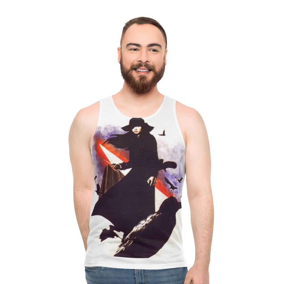 Meiko Kaji Scorpion Unisex Tank Top