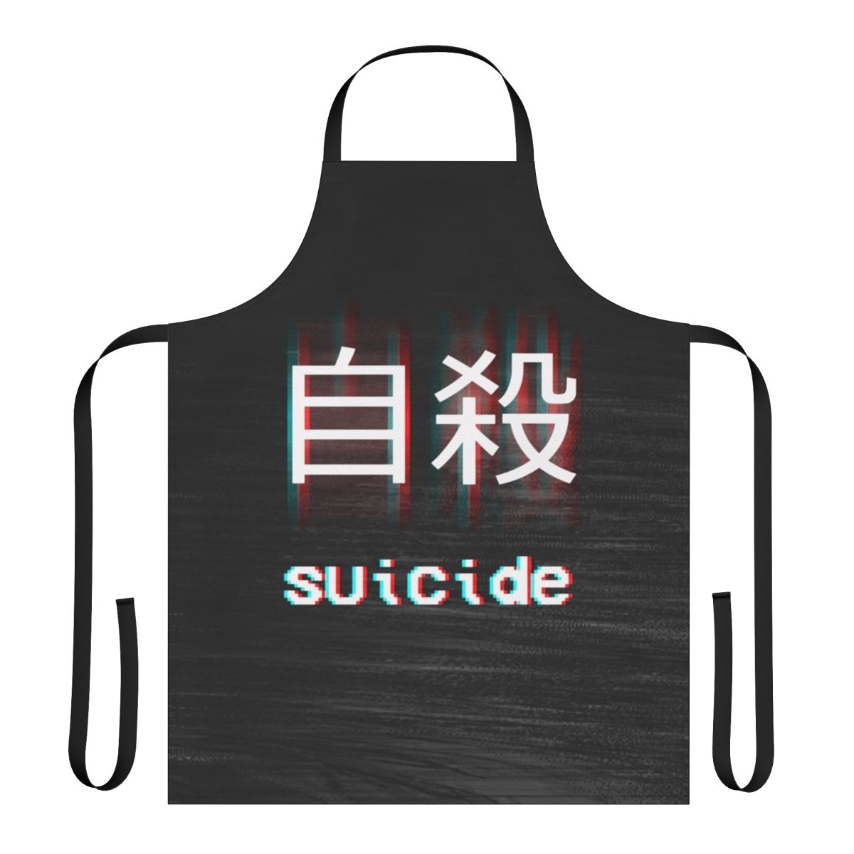 Melancholic Japanese-Inspired Apron for the Sad Aesthetic
