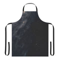 Melancholy landscape apron featuring a dreamy, moody night sky with the moon, stars, and a dark, atmospheric background.