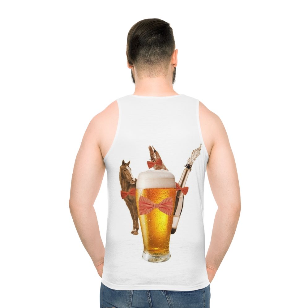 Melbourne Cup Unisex Horse Racing Tank Top