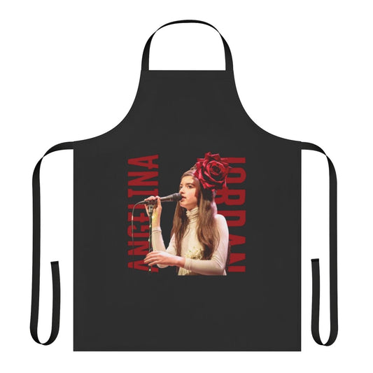 Musical apron with Angelina Jordan's "It's Magic" design