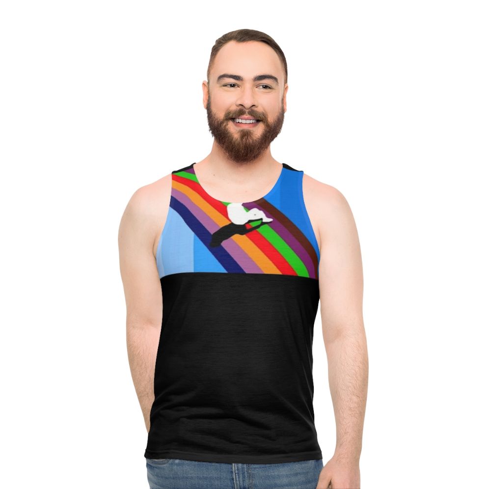 Melodic Blue Unisex Tank Top