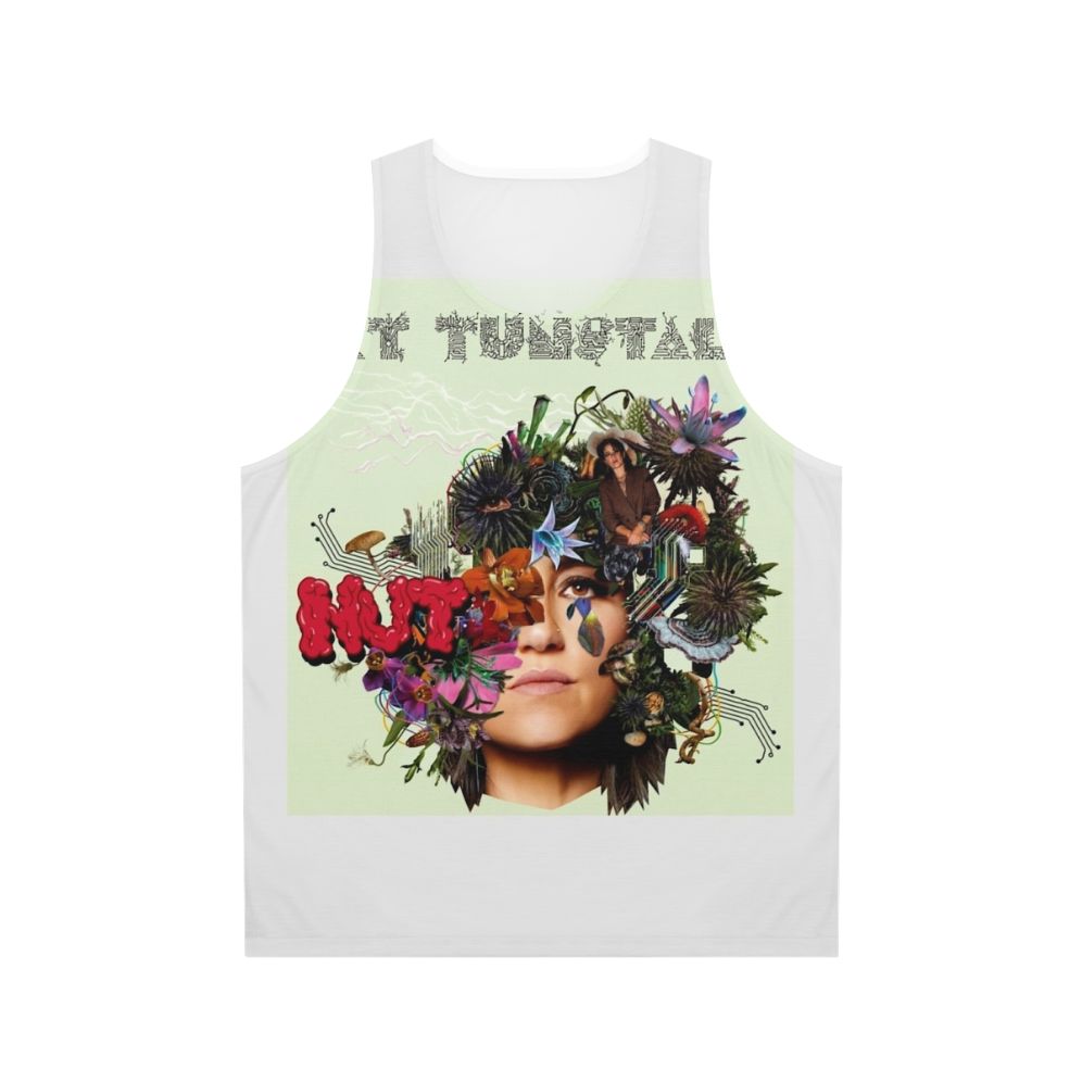 Unisex music lover's tank top with a music-inspired design