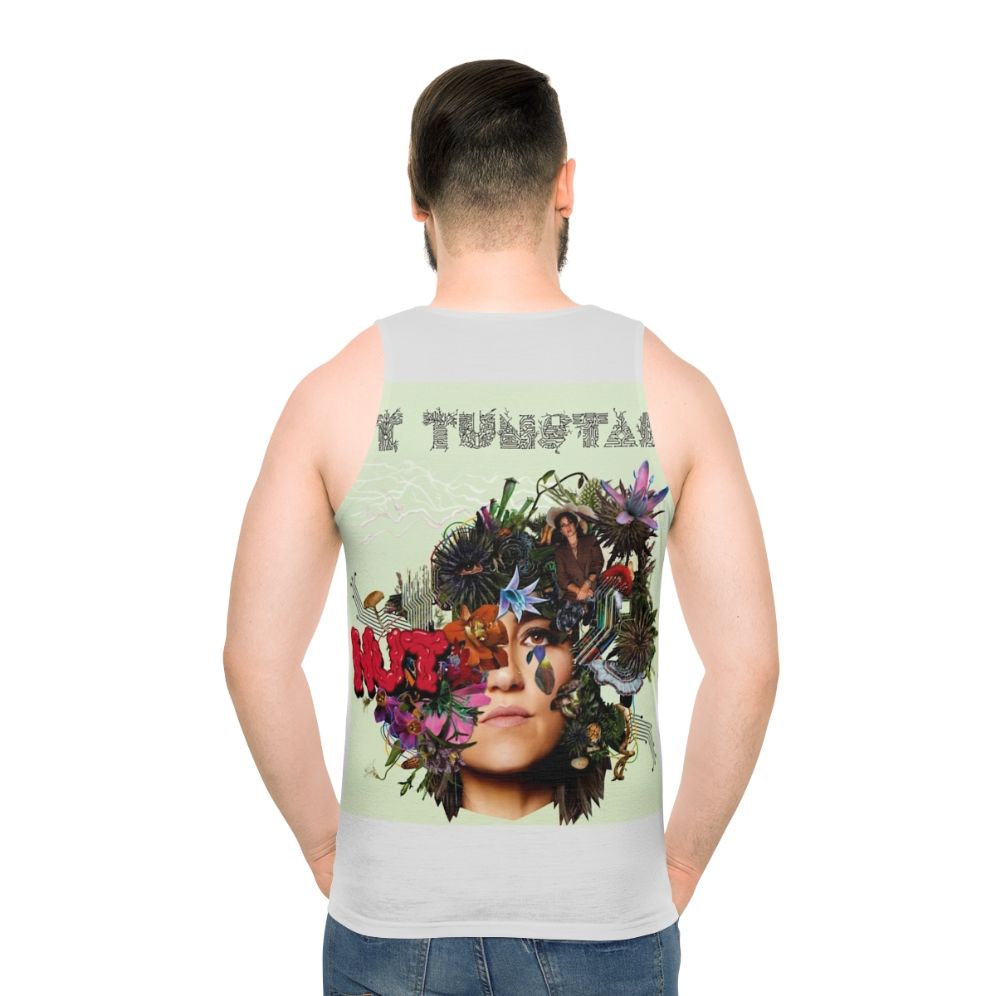 Unisex music lover's tank top with a music-inspired design