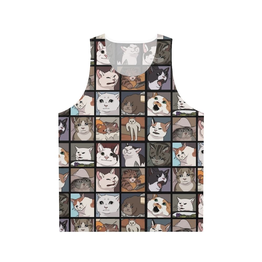 Meme Cats 2.0 Unisex Tank Top