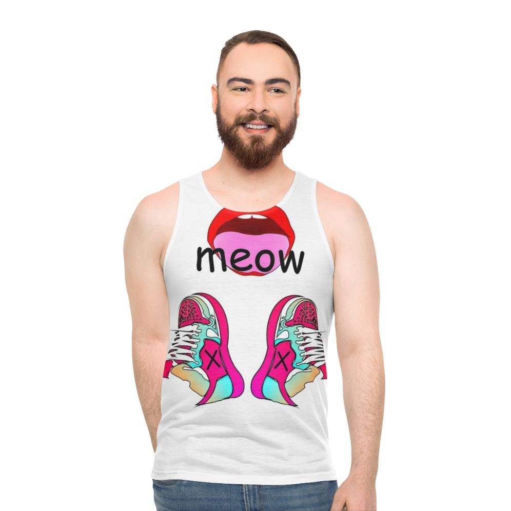 Meme Graphic Unisex Tank Top